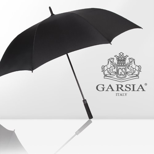 가르시아 75 심플 블랙 자동 골프우산